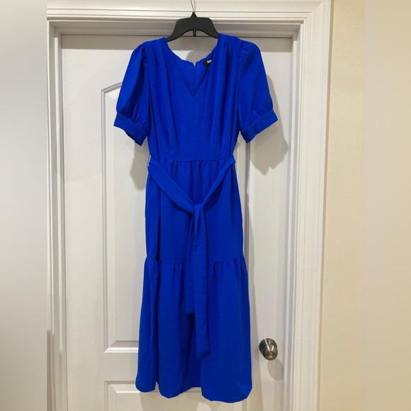 DKNY Royal Blue Midi Dress - Picture 5 of 7